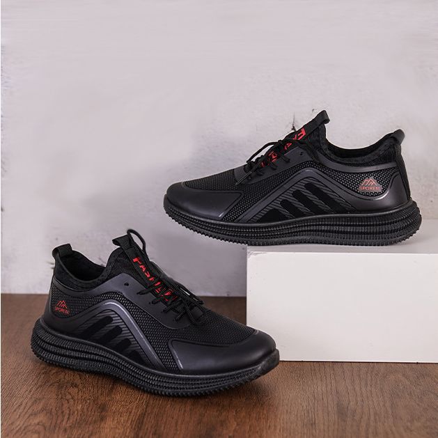 Damen Sportliche Sneakers mit atmungsaktiver Struktur und rutschfester Sohle R&B