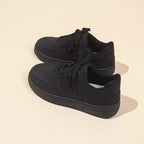 Damen Komfortable Sneakers im minimalistischen Design mit dämpfender Sohle