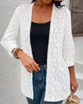 Damen Spitze Cardigan R&B