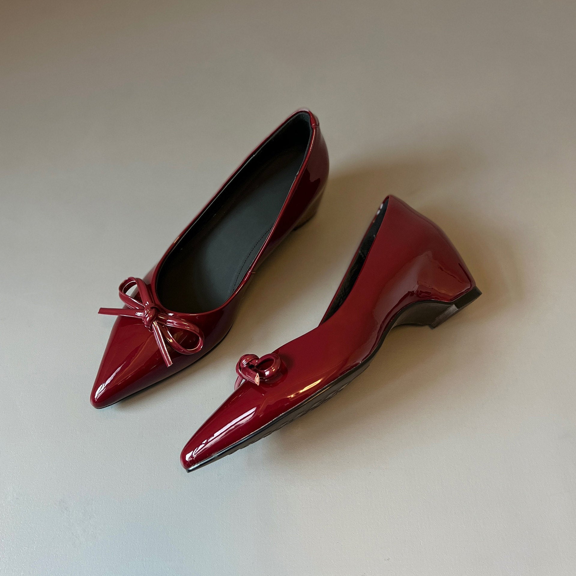 Damen elegante Slingback-Pumps mit feinem Riemchen und komfortablem Blockabsatz R&B
