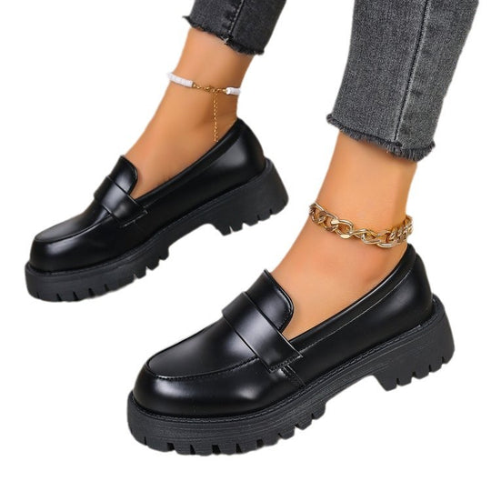 Damen modische Slipper mit stabiler Profilsohle R&B