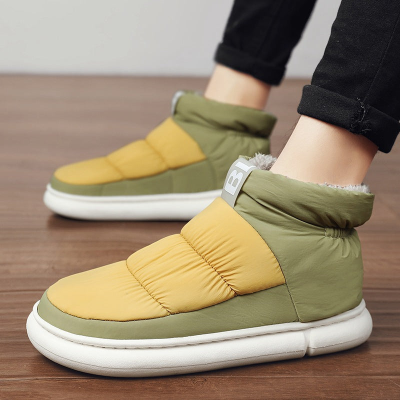 Damen Bequeme und warme Winterhausschuhe R&B