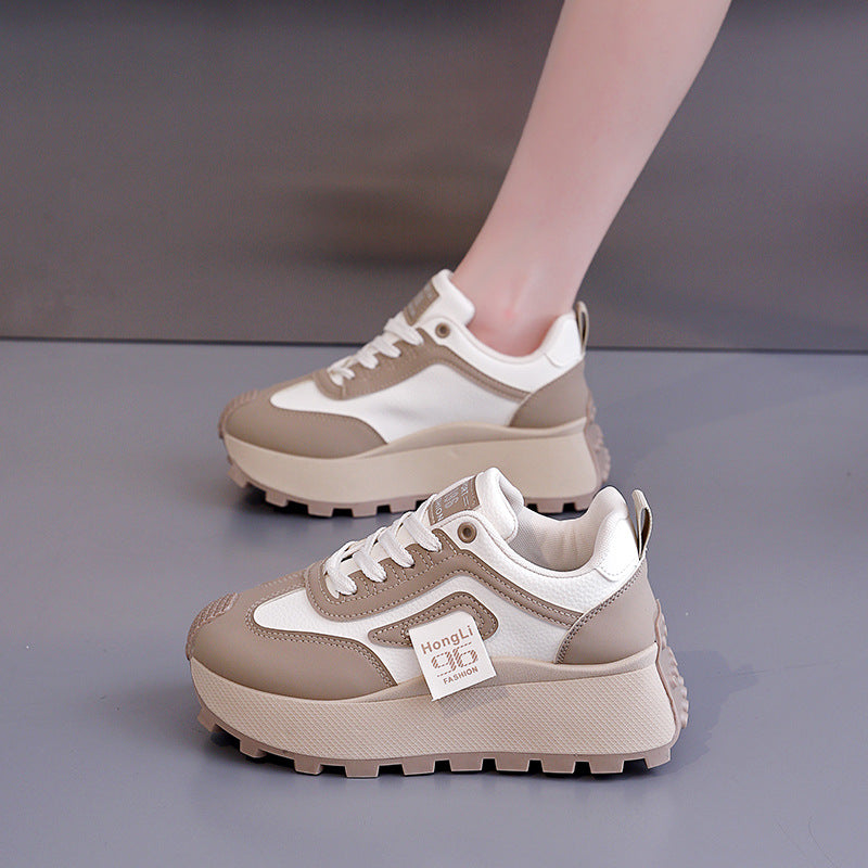 Damen Trendige Chunky Sneakers mit erhöhter Profilsohle R&B