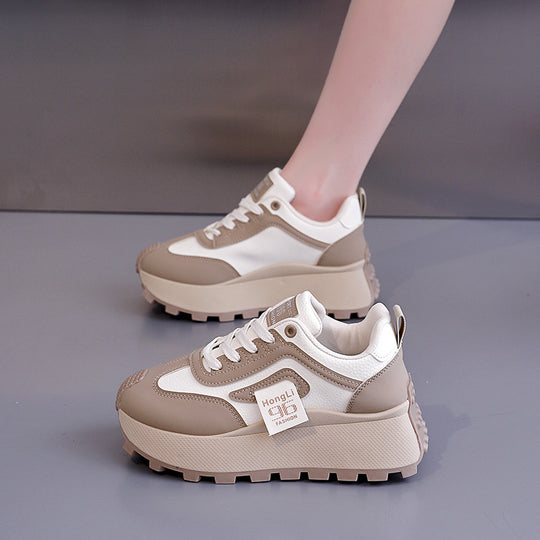 Damen Trendige Chunky Sneakers mit erhöhter Profilsohle R&B