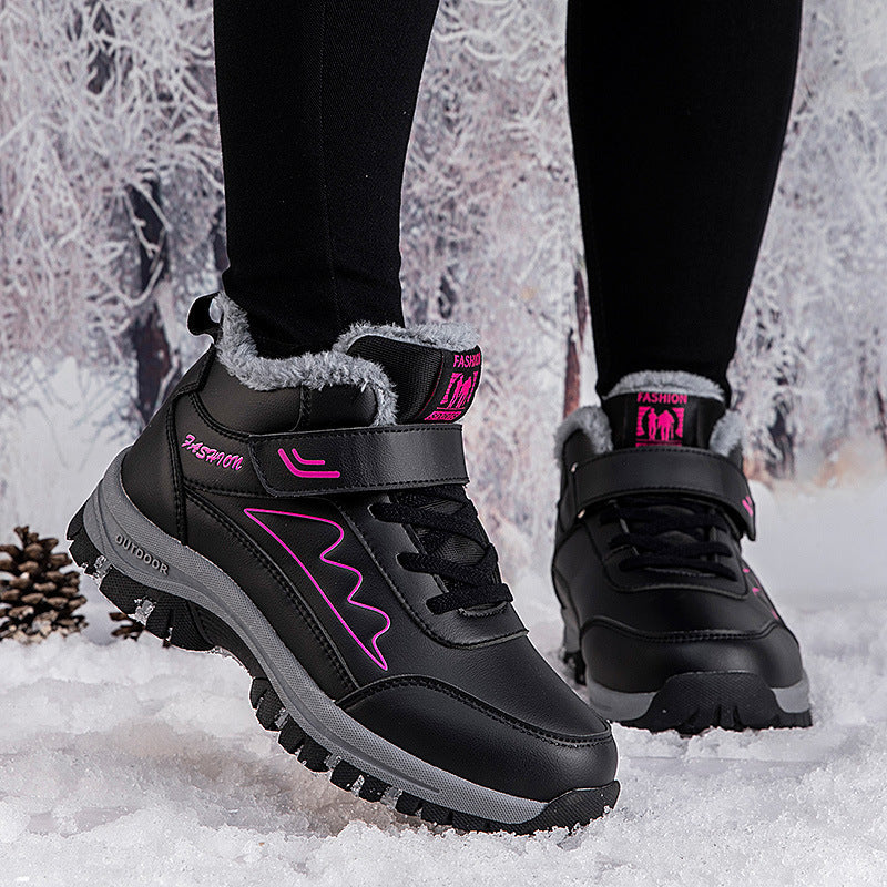Damen Winterliche Schneestiefel mit isolierendem Futter und rutschfester Sohle R&B