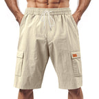 Herren Cargo-Shorts mit vielseitigen Taschen und elastischem Bund R&B