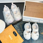 Damen Sportliche Lauf-Sneaker mit innovativem Klettverschluss und luftiger Mesh-Oberfläche R&B