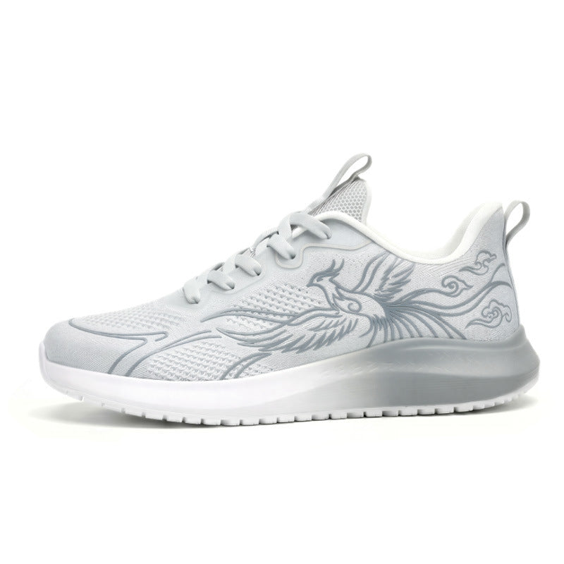 Herren Performance-Laufschuhe mit atmungsaktivem Obermaterial und dämpfender Sohle R&B