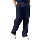 Herren atmungsaktive Freizeithose mit elastischem Bund und seitlichen Eingrifftaschen R&B