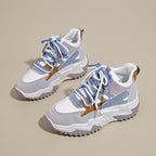 Damen Sportliche Schnürschuhe mit dämpfender Sohle von R&B