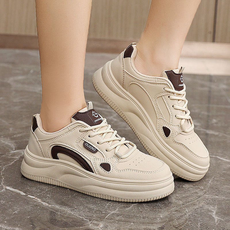 Damen sportliche Sneakers mit dämpfender Sohle und atmungsaktivem Obermaterial R&B