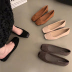 Damen Elegante und bequeme Ballerinas mit geschlossenen Zehen R&B