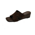 Damen Komfortable Mules mit modernen Steppdetails