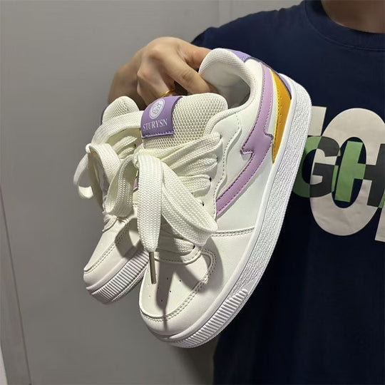 Damen Sportliche Sneakers mit außergewöhnlichem Design und atmungsaktiver Struktur R&B