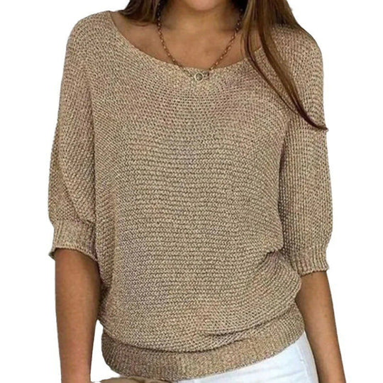 Damen lässiger Pullover R&B