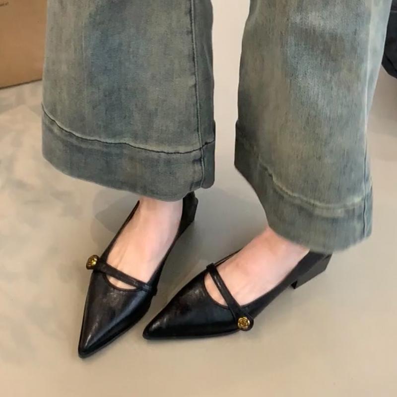 Damen Elegante Absatzschuhe mit feinem Riemendetail und modischem Blockabsatz R&B
