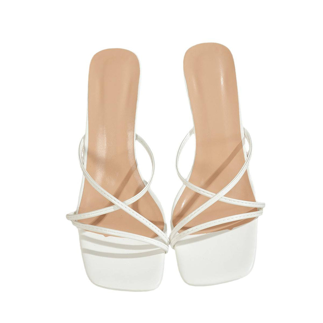 Damen Riemensandalen mit elegantem Blockabsatz R&B