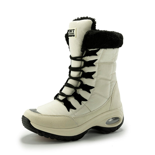 Damen Winter-Trekkinstiefel mit isolierender und rutschfester Sohlenkonstruktion R&B