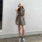 Damen Jumpsuit mit tailliertem Design und praktischen Taschen