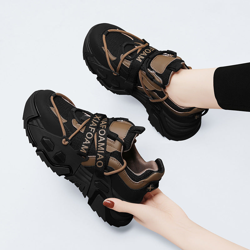 Damen Sportliche Sneakers mit rutschfester Sohle und atmungsaktivem Obermaterial R&B