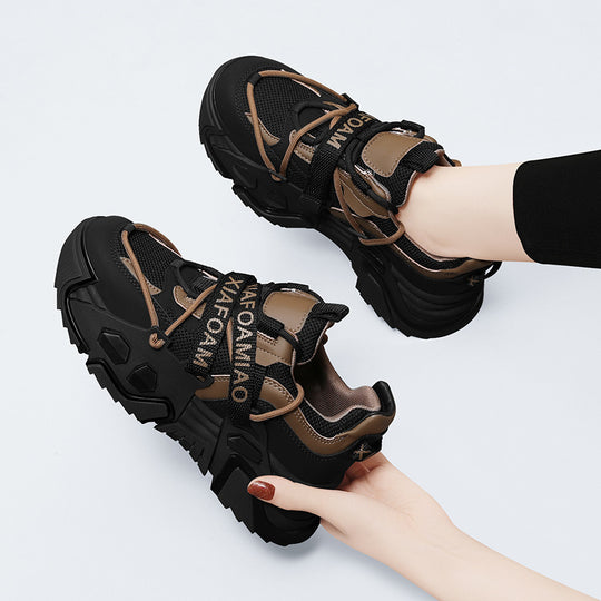 Damen Sportliche Sneakers mit rutschfester Sohle und atmungsaktivem Obermaterial R&B