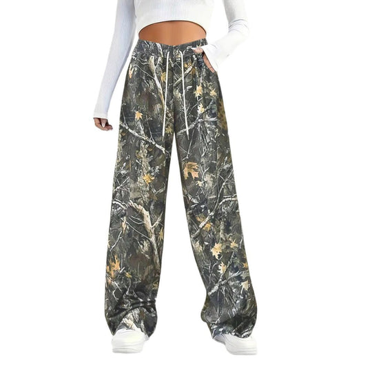 Damen Camouflage Freizeit-Hosen R&B
