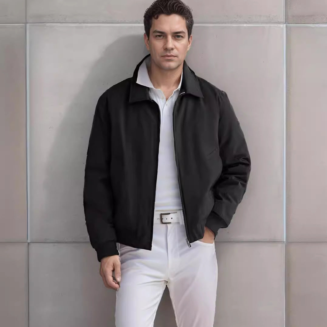 Herren Freizeitjacke mit modernem Design und praktischen Details R&B