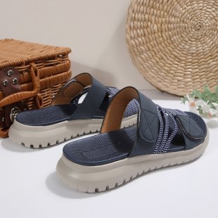 Damen Komfortable Riemchensandalen mit ergonomischem Fußbett und rutschfester Sohle R&B