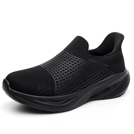Damen Bequeme Slip-On Sport-Sneakers mit dämpfender Sohle und atmungsaktivem Obermaterial R&B