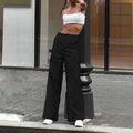 Damen Weite Cargo-Hose R&B