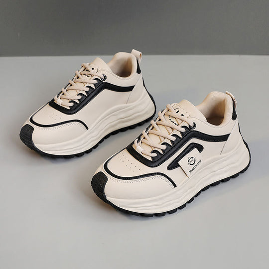 Damen Sportliche Chunky Sneakers mit rutschfester Gummisohle und atmungsaktivem Obermaterial R&B