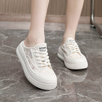 Damen komfortable Slip-On Sneakers mit atmungsaktiver Netzstruktur und dämpfendem Sohlenprofil R&B