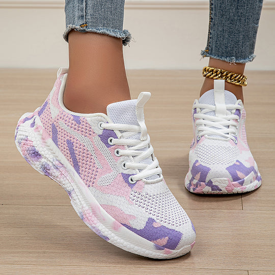 Damen modische Sneakers mit atmungsaktiver Laufsohle und flexibler Dämpfung R&B
