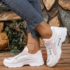 Damen Sportliche Sneakers mit atmungsaktivem Mesh-Obermaterial und komfortabler Dämpfung R&B