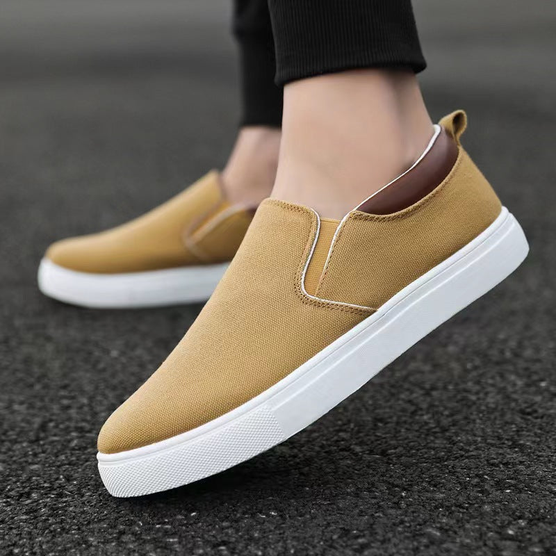 Damen Slip-On Sneakers mit flexiblem Obermaterial und rutschfester Sohle R&B
