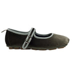 Damen Mokassin-Ballerinas mit verstellbarem Riemchen und rutschfester Sohle R&B