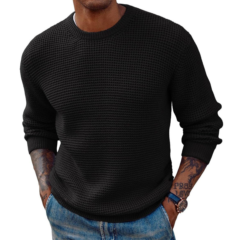 Herren Strukturierter Pullover R&B