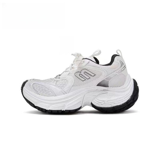 Damen Sportliche Läufersneaker mit ergonomischem Sohlenprofil und atmungsaktivem Mesh-Obermaterial R&B