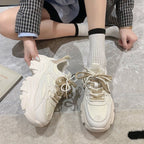 Damen Sportliche Chunky Sneakers mit hochflexiblem Sohlenprofil R&B