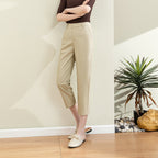 Damen Chino Stoffhose mit schmalem Schnitt