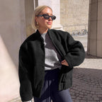 Damen Modische Boucle-Jacke R&B