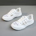 Damen Atmungsaktive Freizeitschuhe mit floralem Netzdesign R&B
