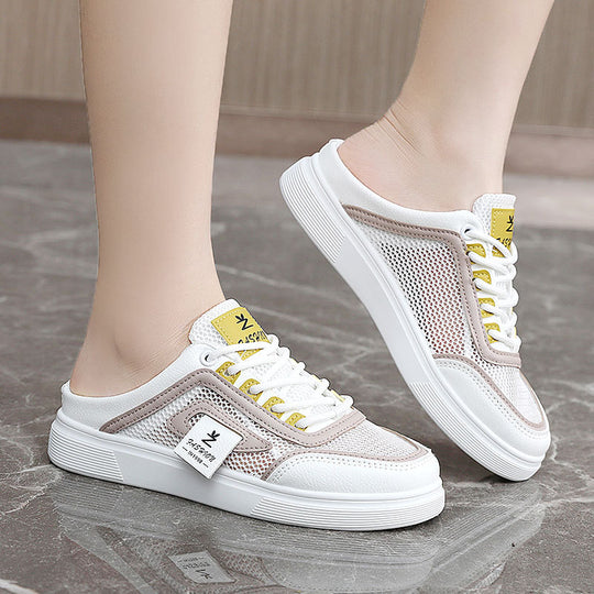 Damen Atmungsaktive Slip-On Sneakers mit elegantem Mesh-Design R&B