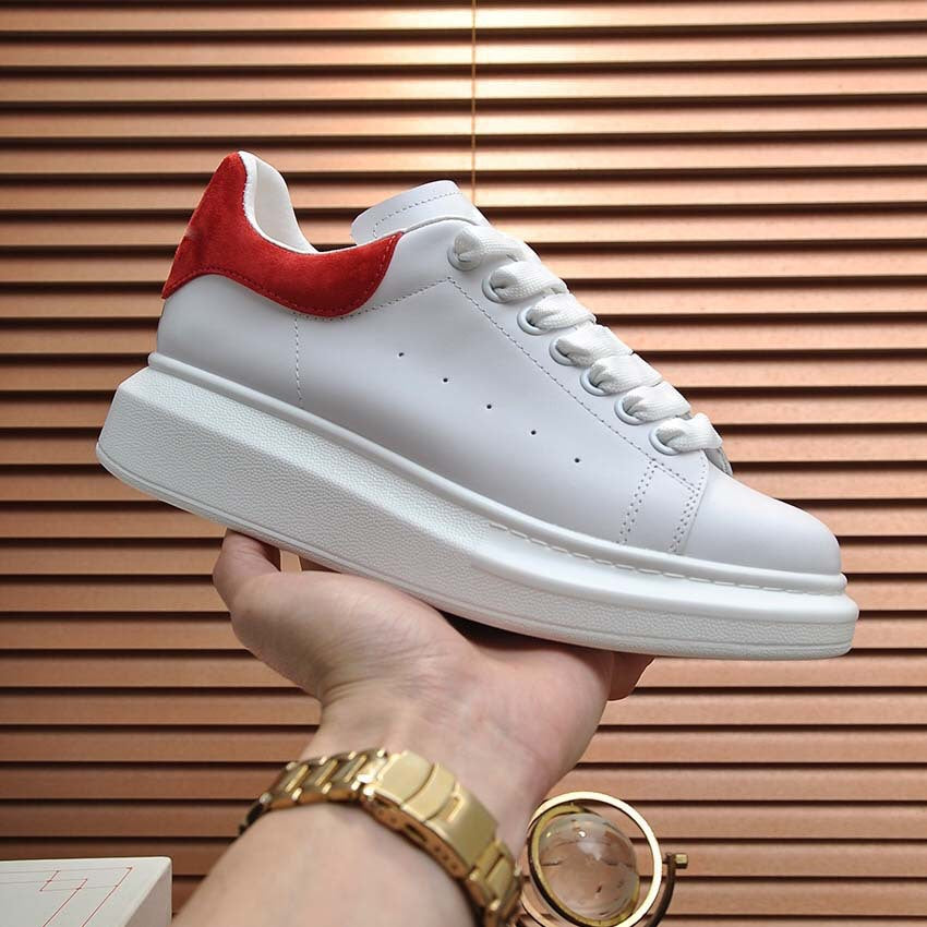 Damen Modische Sneakers mit hochwertiger Lederstruktur und bequemer Dämpfung R&B
