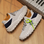 Damen Sportliche Sneaker mit hoch atmungsaktivem Strick-Obermaterial und rutschfester Sohle