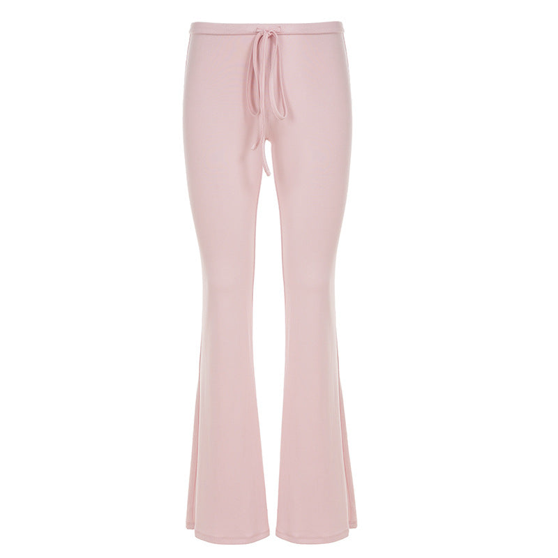 Damen weite Jersey-Hose mit verstellbarem Tunnelzug R&B