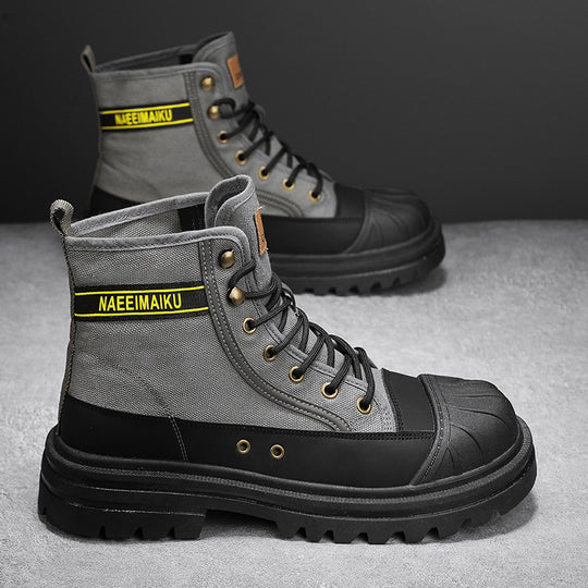 Damen Hochwertige Stiefel mit verstärkter Gummisohle und modischen Details R&B