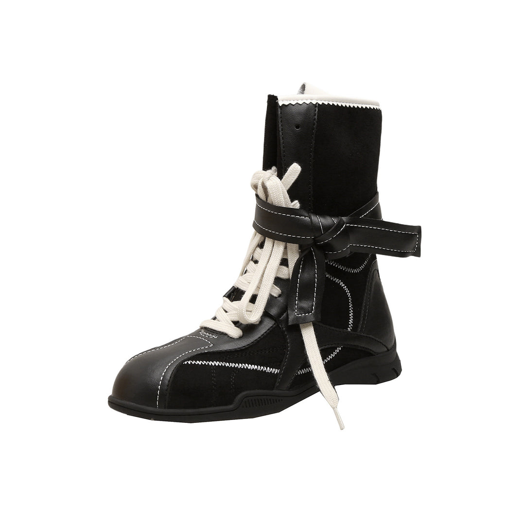 Damen Schnürboot mit elegantem Riemen und trendiger Gestaltung R&B