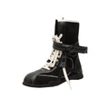 Damen Schnürboot mit elegantem Riemen und trendiger Gestaltung