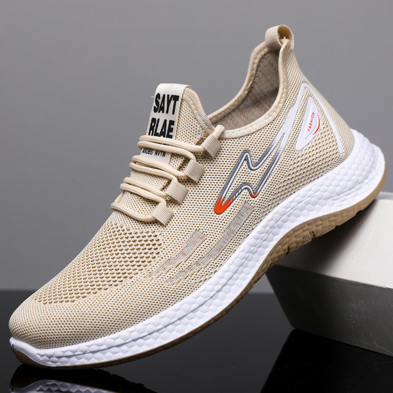Damen Sportliche Laufschuhe mit atmungsaktivem Mesh-Obermaterial und flexibler Sohle R&B